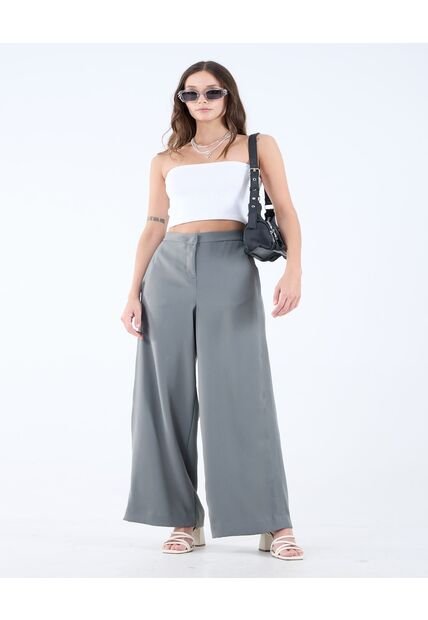 Pantalon Para Mujer  Color Gris Oscuro Marca Seven Seven #28071799