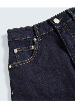 Falda Para Mujer Corto Color Azul Oscuro Marca Seven Seven #28140936