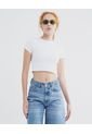Camiseta Para Mujer Manga Corta Color Blanco Marca Seven Seven #28095903 de Seven Seven