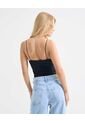 Body Escote En V  Para Mujer Negro Seven Seven de Seven Seven