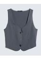 Chaleco Para Mujer  Color Gris Oscuro Marca Seven Seven #28250115 de Seven Seven
