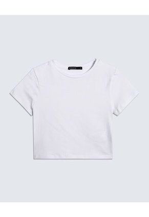 Camiseta Para Mujer Manga Corta Color Blanco Marca Seven Seven #28095903