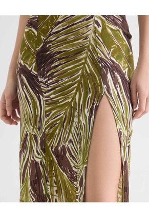 Vestido Para Mujer M/Sisa Largo Color Café Marca Seven Seven #28171431