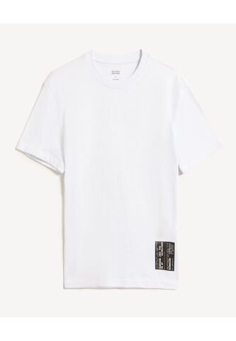 Camiseta Para Hombre Manga Corta Cuello Redondo Color Crudo Marca Seven Seven #45092823 Seven Seven