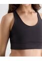 Top Deportivo Escote En V  Para Mujer Negro Seven Seven de Seven Seven