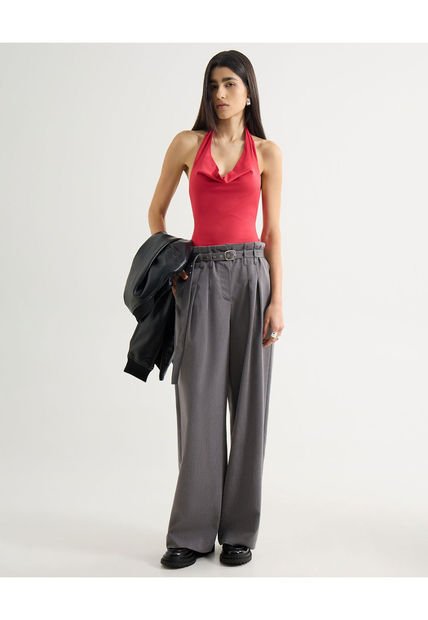 Pantalón Para Mujer Moda Color Gris Marca Seven Seven #28071893