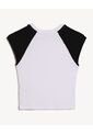 Camiseta Para Mujer Manga Corta Cuello Redondo Color Negro Marca Seven Seven #28096451 de Seven Seven