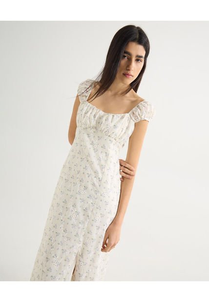 Vestido Para Mujer M/C Medio Color Crudo Marca Seven Seven #28171377