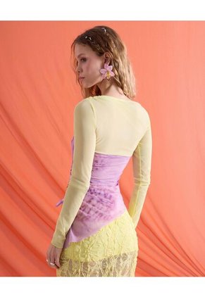 Camiseta Para Mujer Manga Sisa Moda Color Rosa Marca Seven Seven #28098900