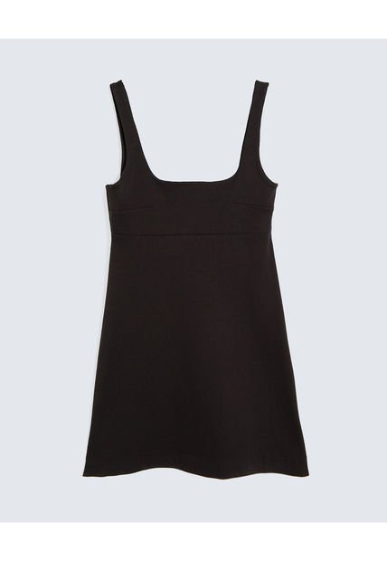Vestido Para Mujer M/Sisa Corto Color Negro Marca Seven Seven #28171367