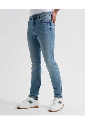 Jean Para Hombre Skinny Color Azul Medio Marca Seven Seven #45160576