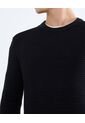 Saco Para Hombre Cuello Redondo Color Negro Marca Seven Seven #45330234 de Seven Seven