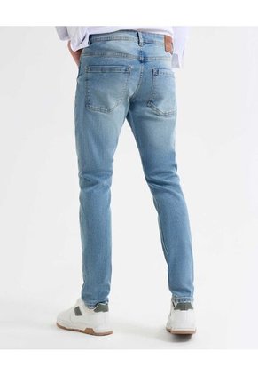 Jean Para Hombre Skinny Color Azul Medio Marca Seven Seven #45160576