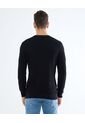 Saco Para Hombre Cuello Redondo Color Negro Marca Seven Seven #45330234 de Seven Seven