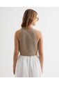 Chaleco Para Mujer Plano Color Arena Marca Seven Seven #28250133 de Seven Seven