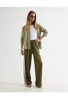 Camiseta Para Mujer Manga Corta Cuello Redondo Color Marfil Marca Seven Seven #28096453