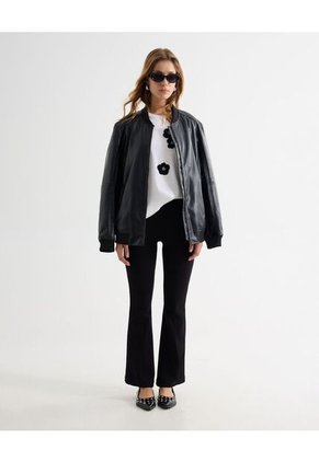 Camiseta Para Mujer Manga Corta Cuello Redondo Color Crudo Marca Seven Seven #28096365