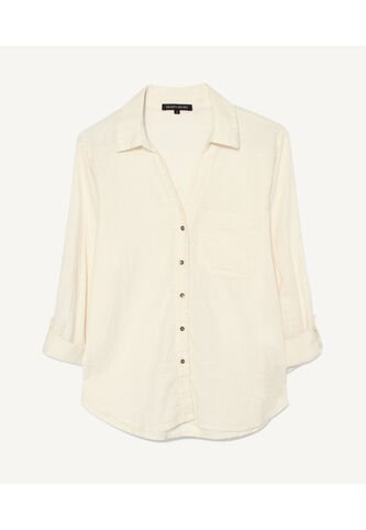 Blusa Para Mujer Manga Larga Color Marfil Marca Seven Seven #28123774 Seven Seven