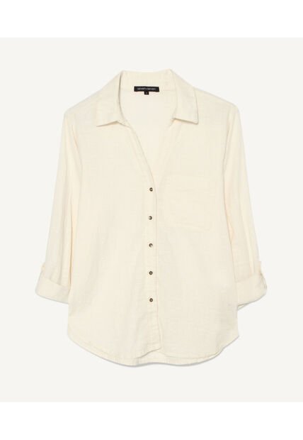 Blusa Para Mujer Manga Larga Color Marfil Marca Seven Seven #28123774