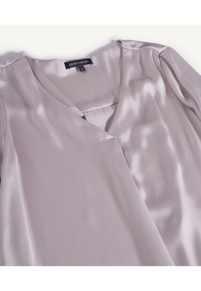 Blusa Para Mujer Manga 3/4 Color Beige Marca Seven Seven #28123753