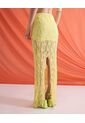 Falda  Para Mujer Largo Color Amarillo Marca Seven Seven #28148291 de Seven Seven