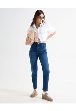 Blusa Para Mujer Manga Corta Color Crudo Marca Seven Seven #28124051