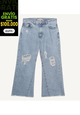 Jean Para Mujer Boot Cut Color Azul  Marca Seven Seven #28160776 Seven Seven