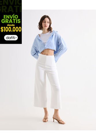 Pantalon Para Mujer  Color Crudo Marca Seven Seven #28071607 Seven Seven