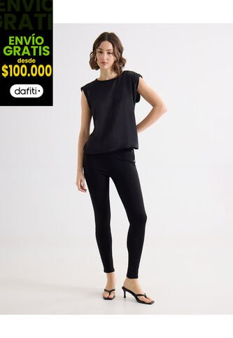 Leggins Para Mujer Largo Color Negro Marca Seven Seven #28230586 Seven Seven