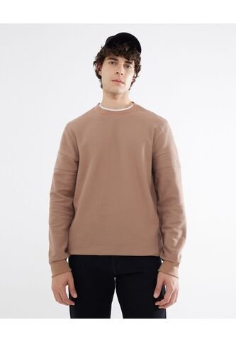 Buzo Para Hombre Cuello Redondo Color Camel Marca Seven Seven #45060675 Seven Seven