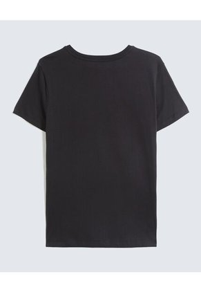 Camiseta Para Mujer Manga Corta Cuello Redondo Color Negro Marca Seven Seven #28096357