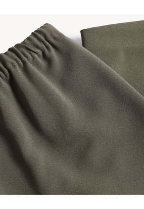 Pantalón Wide Leg Para Ajustar  Para Mujer Verde Seven Seven