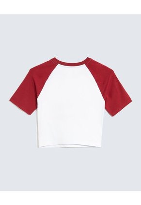 Camiseta Para Mujer Manga Corta Color Marfil Marca Seven Seven #28096171