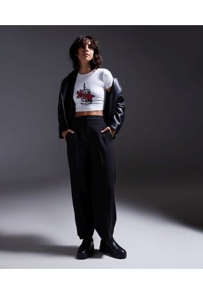 Chaqueta Para Mujer Pu Color Negro Marca Seven Seven #28080884