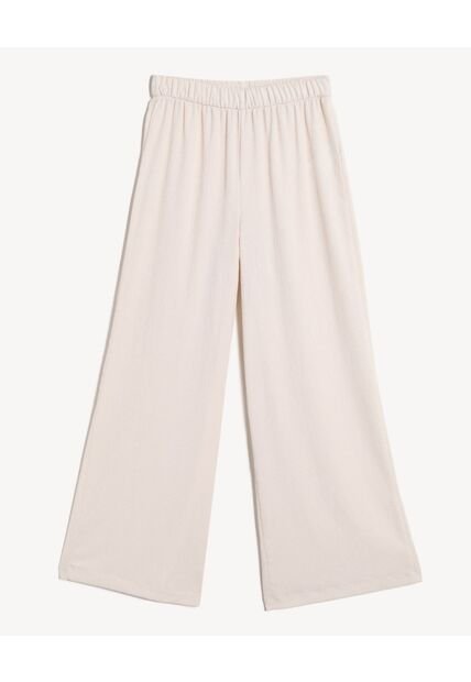 Pantalón  Para Mujer Moda Color Crema Marca Seven Seven #28072017