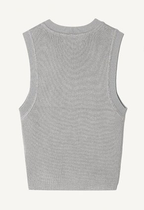 Camiseta Para Mujer Manga Sisa Color Gris Marca Seven Seven #28095724