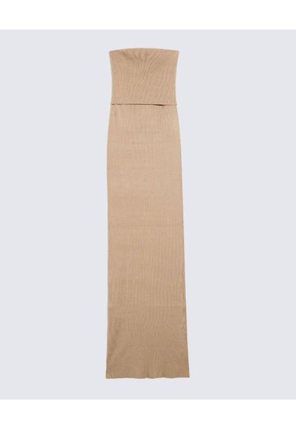 Vestido Para Mujer Manga Sisa Color Taupe Marca Seven Seven #28171375
