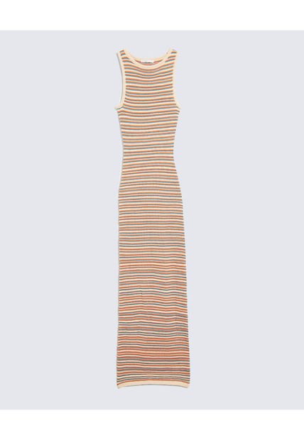 Vestido Para Mujer M/Sisa Medio Color Naranja Marca Seven Seven #28171380
