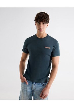 Camiseta Para Hombre Manga Corta Cuello Redondo Color Azul Marca Seven Seven #45092744