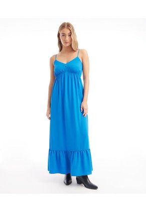 Vestido Para Mujer Manga Sisa Color Azul Rey Marca Seven Seven #28171157