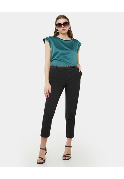 Pantalon Para Mujer Chino Color Negro Marca Seven Seven #28071261