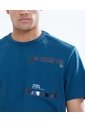 Camiseta Para Hombre Manga Corta Color Azul Oscuro Marca Seven Seven #45092429 de Seven Seven