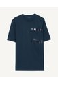 Camiseta Para Hombre Manga Corta Color Azul Oscuro Marca Seven Seven #45092429 de Seven Seven