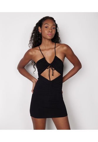 Vestido Para Mujer Manga Sisa Color Negro Marca Seven Seven #28171186 Seven Seven