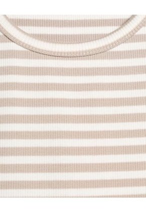 Camiseta Para Mujer Manga Sisa Color Beige Marca Seven Seven #28096093