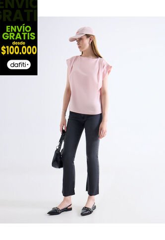 Jean  Para Mujer Flare Color Negro Marca Seven Seven #28160972 Seven Seven