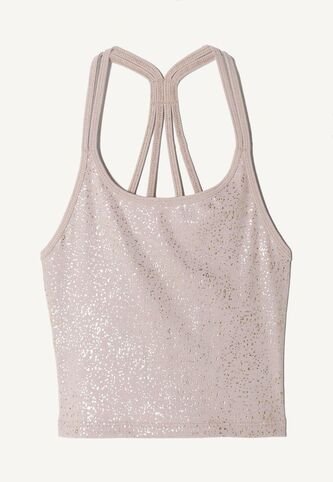 Crop Top Para Mujer Manga Sisa Color Beige Marca Seven Seven #28095828 Seven Seven