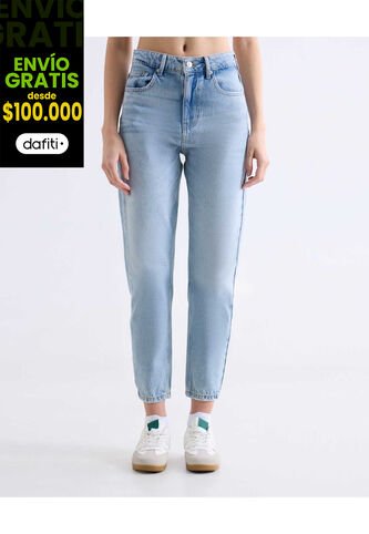 Jean  Para Mujer Mom Color Azul Marca Seven Seven #28160987 Seven Seven