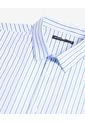Camisa Para Hombre Manga Larga Sin Bolsillo Cuello Casual M Color Azul Marca Seven Seven #45012148 de Seven Seven