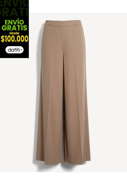 Pantalón  Para Mujer Moda Color Taupe Marca Seven Seven #28071978